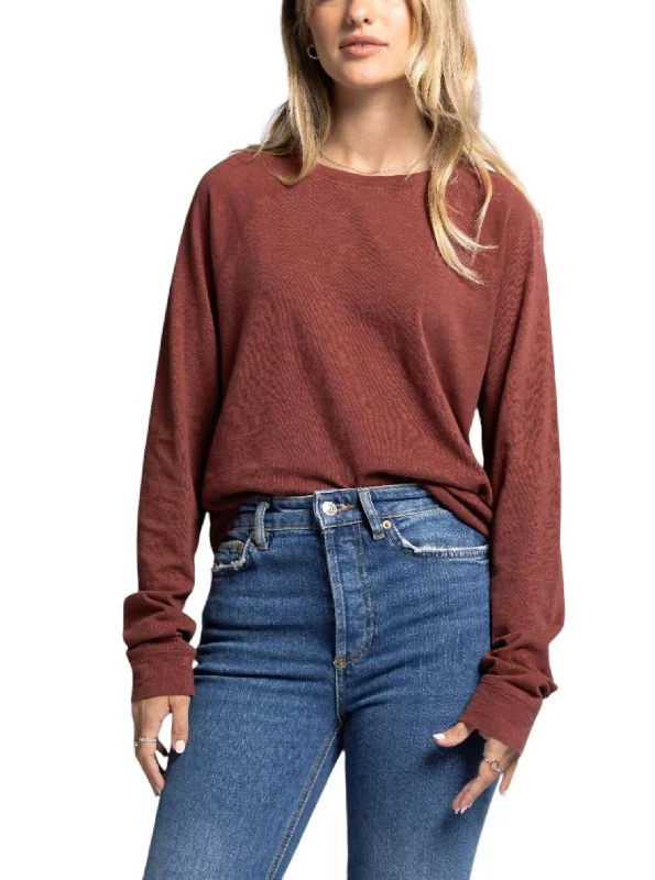 Final Sale Everett Top In Sable