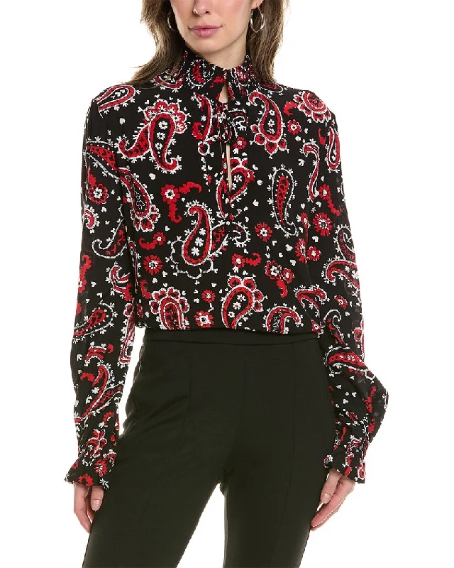 Elevate Your Wardrobe The Kooples   Western Paisley Top