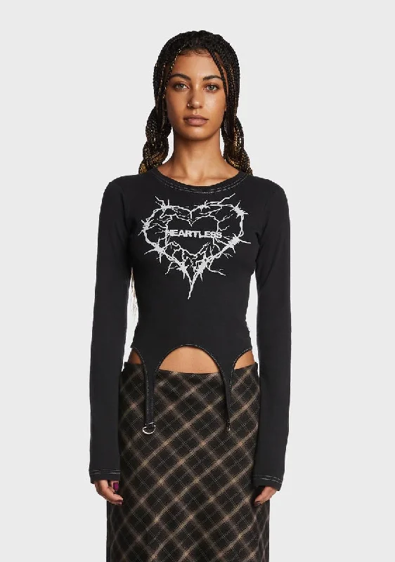 Style Breakthroughs Heartless Straps Top