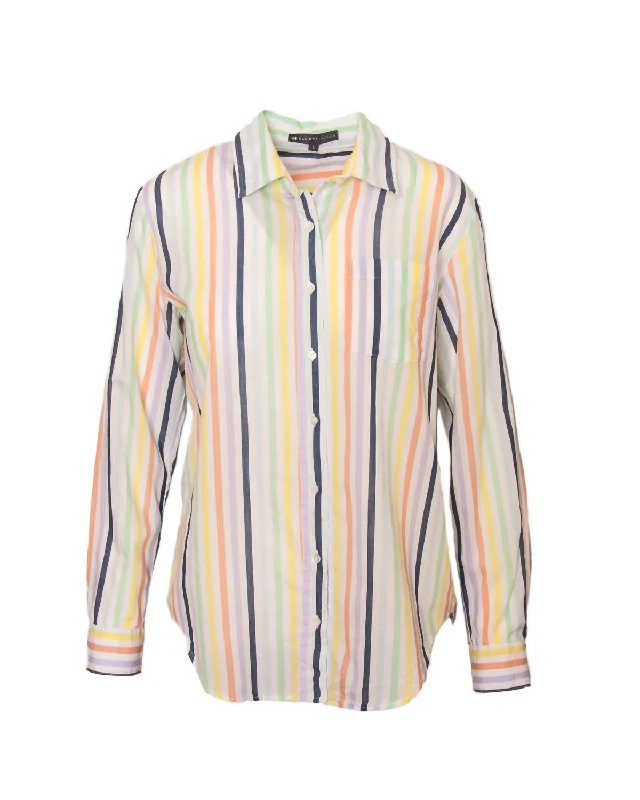 Redefining Women's Fashion Over The Rainbow Shirt In Multi