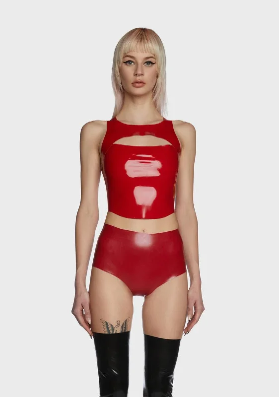 Women's Clothing Salem Latex Top