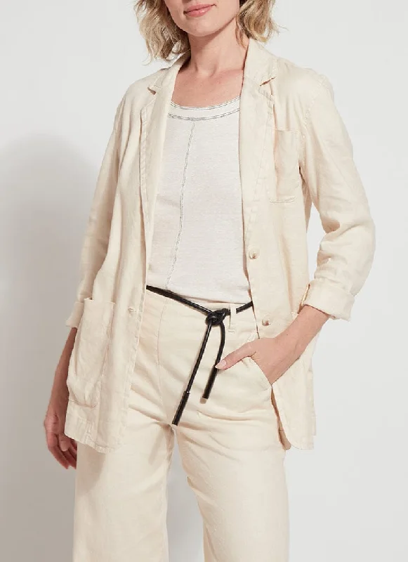 Trendy Women's Outfits for Casual Wear Brooke Linen Blazer