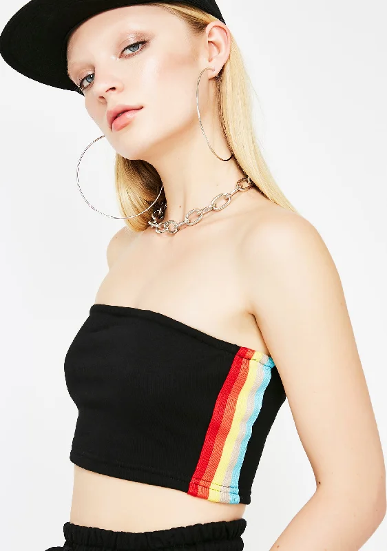 Premium Quality Garments Wicked Piece Of Werk Rainbow Top