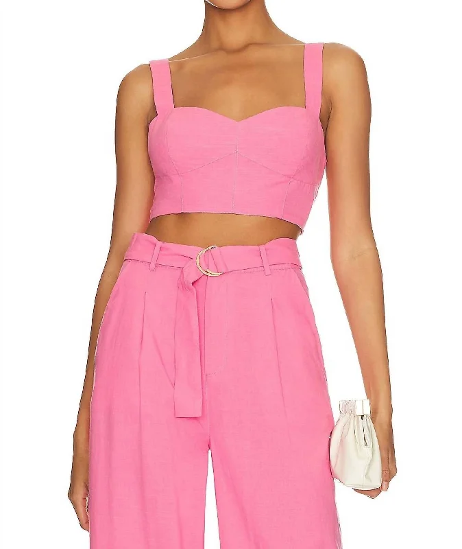 Gift Ideas Kelani Bodice Top In Pink