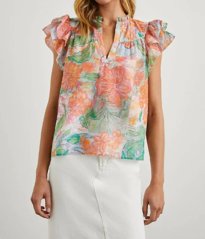 Clothing Brands Calista Top In Tropics