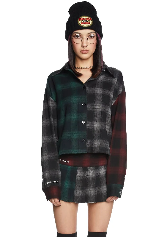 Season Sale 90s Cynic Plaid Shirt