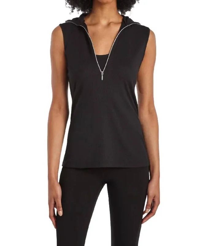 Women's Clothing Online Sale Arc Top In Black