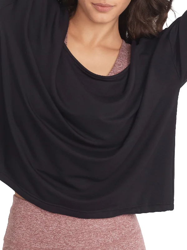 Fashionable Casual Tops Body Up Women's Cinched Hem Top