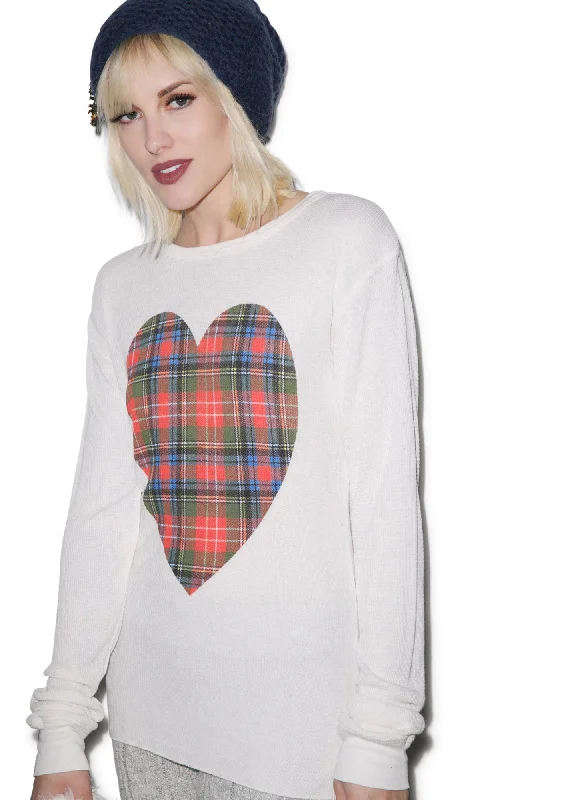 Designer Women's Fashion Online Tartan Heart Chalet Thermal