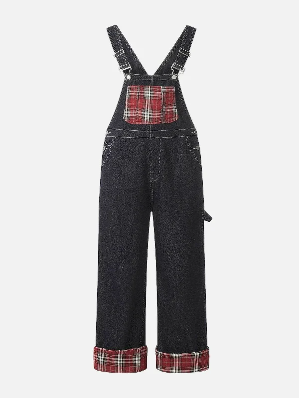 Clothing Brands Aelfric Eden Vintage Plaid Overalls