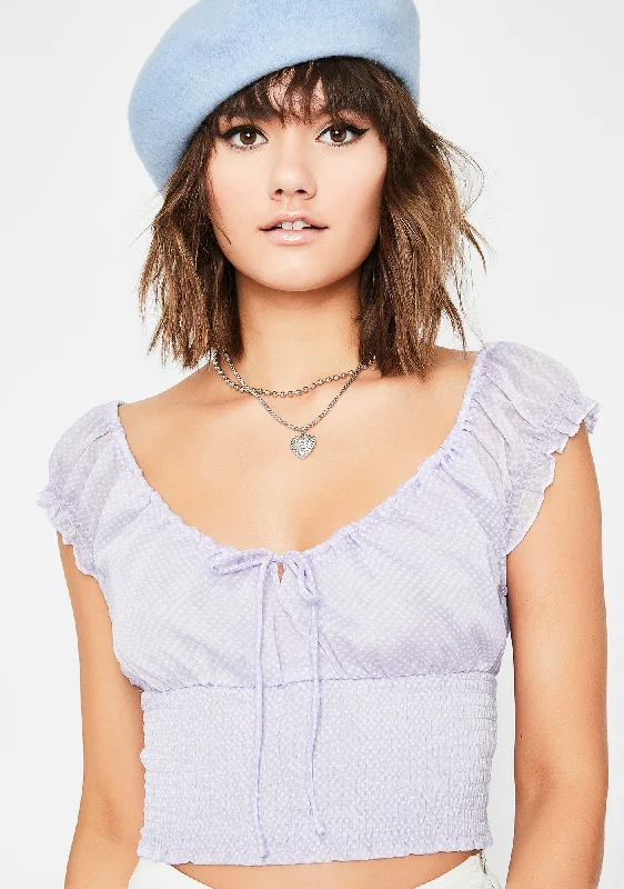 Online Boutiques Affordable Pretty N' Prissy Ruched Top