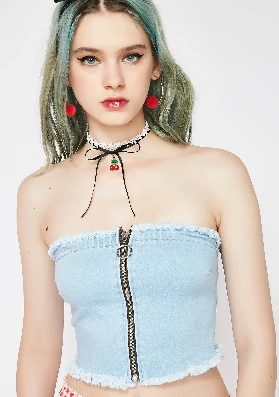 Discount Store No Rules Denim Top