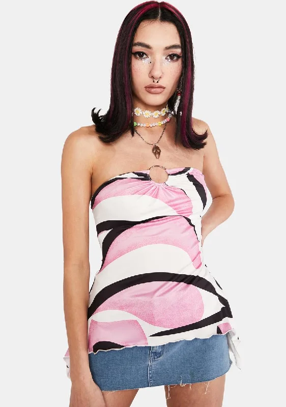 Chic Trends Unveiled Wishful Winks Tube Top