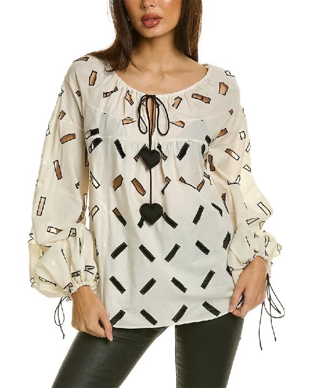 Effortless Everyday Wear LANVIN Cutout Top