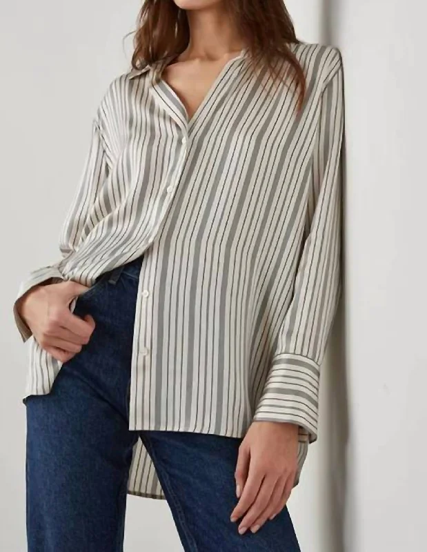 Women's Stylish Outerwear Dorian In Providence Stripe