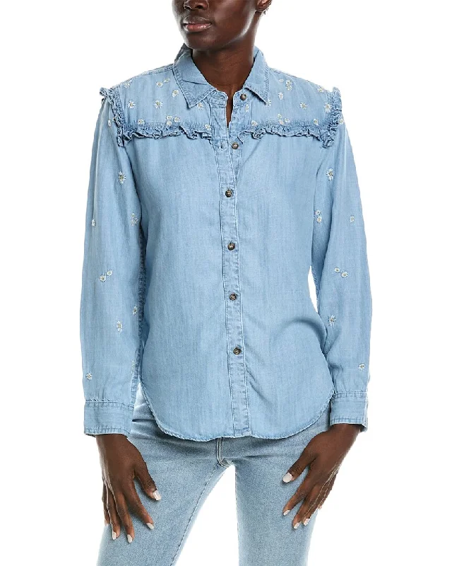 Exclusive Discount DRIFTWOOD DENIM Button-Down Flower Shirt