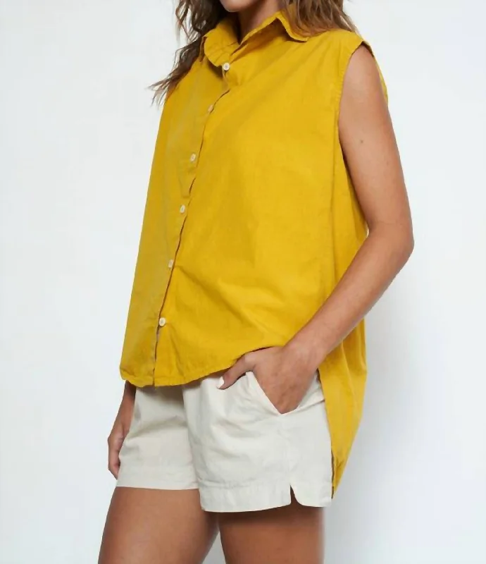 Fashion-forward Women's Wear Roger Top In Mimosa