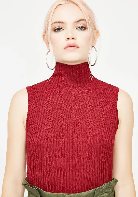 Catch Every Fashion Trend Lit Sovereign Sass Turtleneck Top