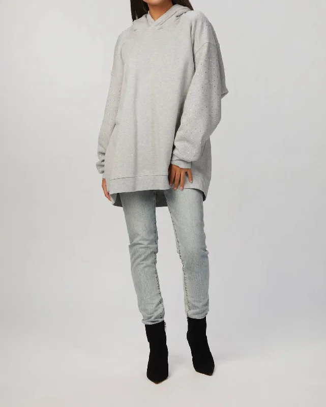 Clothing Woman Lena Top In Grey