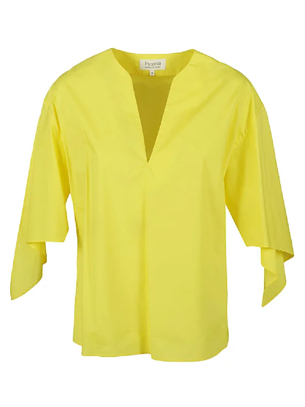 Classic Women's Fashion Psophia Women's Top yellow