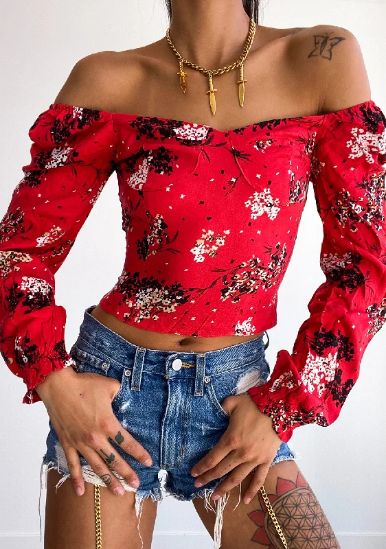 Imeless Style Without A Doubt Floral Top