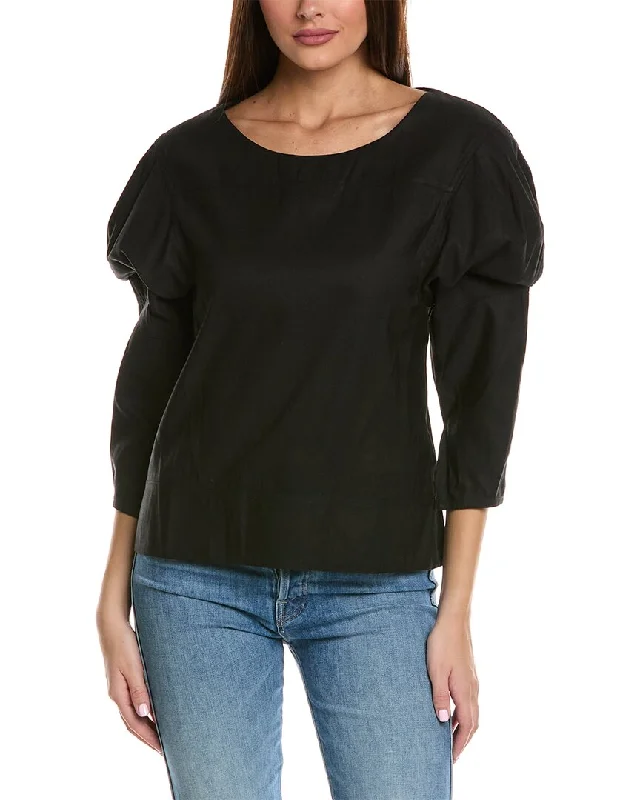 Dive Into Trendy Women's Fashion 3.1 Phillip Lim Puff Sleeve Top