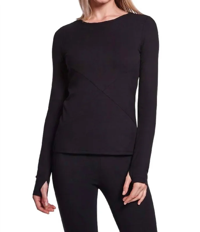 Glamorous Evening Wear Newton Top In Black