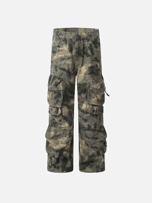 Sales Clothes Aelfric Eden 3D Multi Pocket Camouflage Cargo Pants