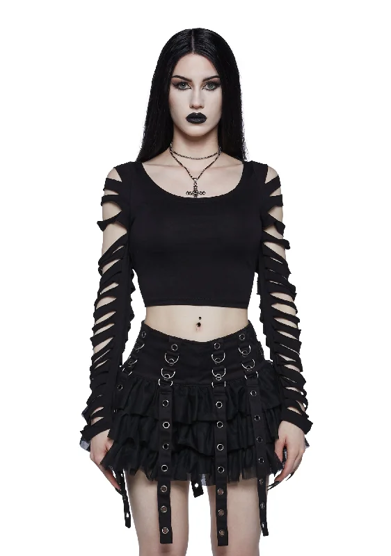 Flash Sale Clothing Crypt Creeper Shredded Top