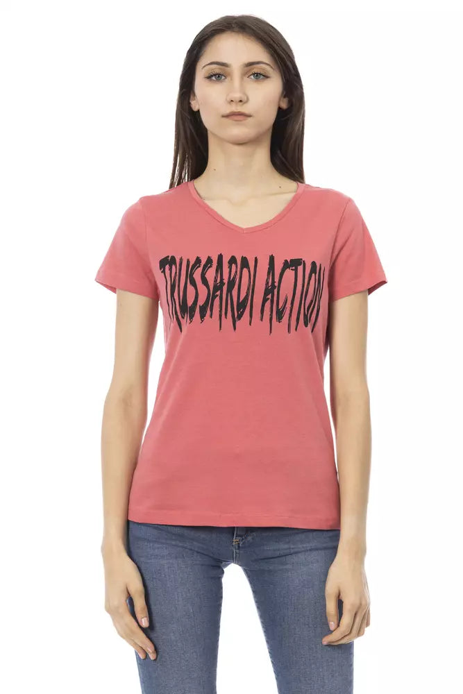 Shop Ladies Clothes Trussardi Action  Cotton Women Women's Top