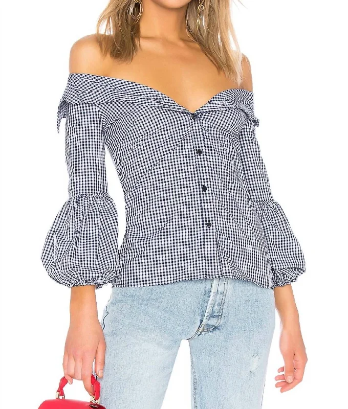 Fashion Sale Bleeding Heart Top In Midnight