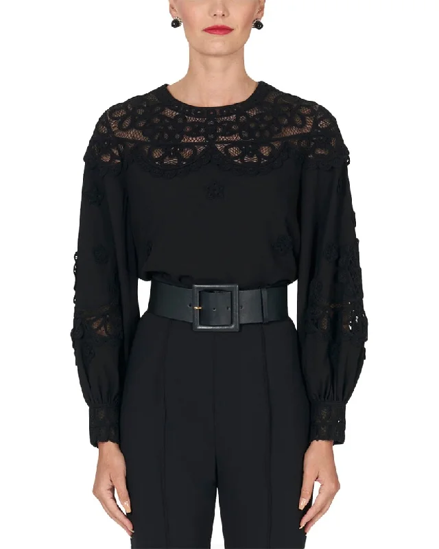 Innovate Your Wardrobe Carolina Herrera Puff Sleeve Top