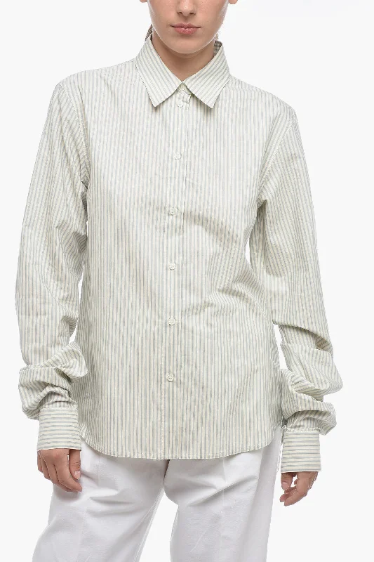 Style Streetwear Maison Margiela MM6 Balanced Stripe Cotton Shirt