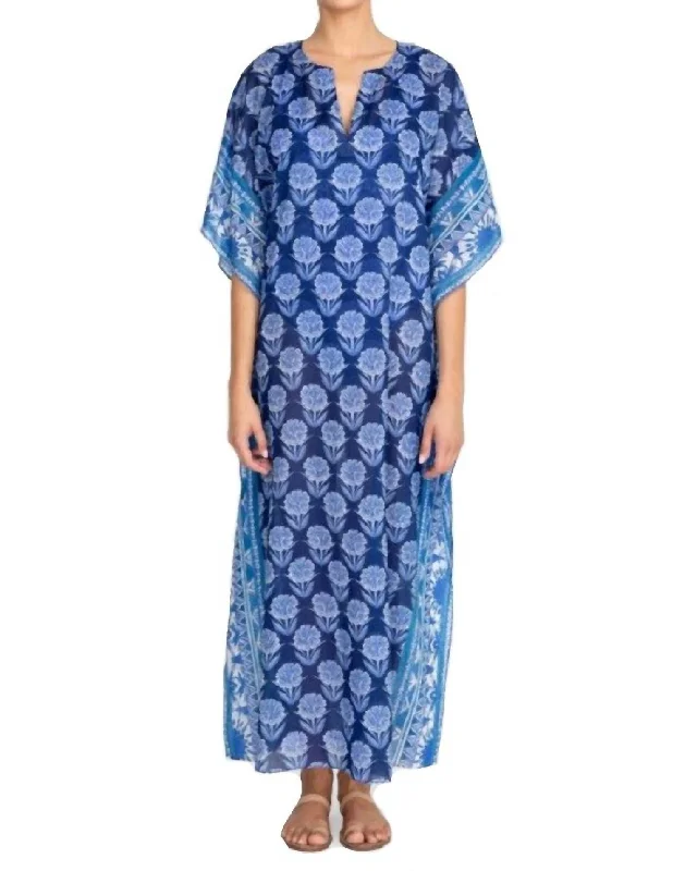 Premium Fashion Yao Maxi Kaftan Csw8221-F In Multi