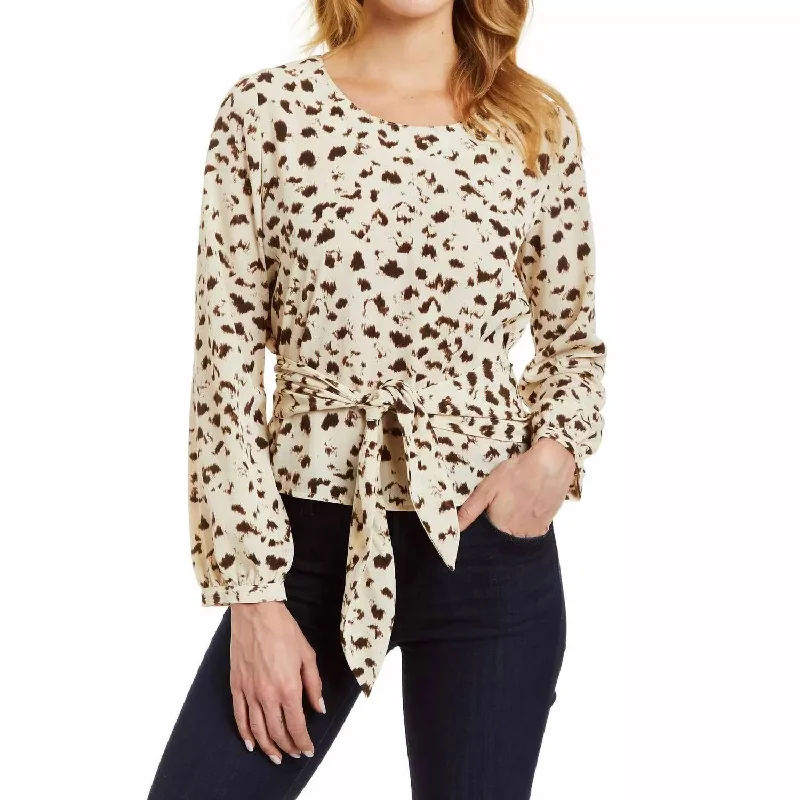 Relaxed Style Claire Top In Cream