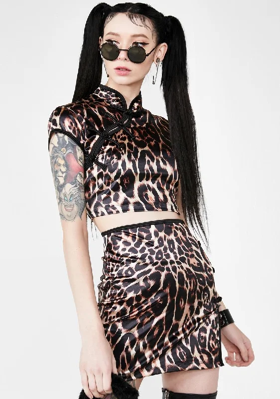 Special Offers, Don't Miss Jakina Leopard Top