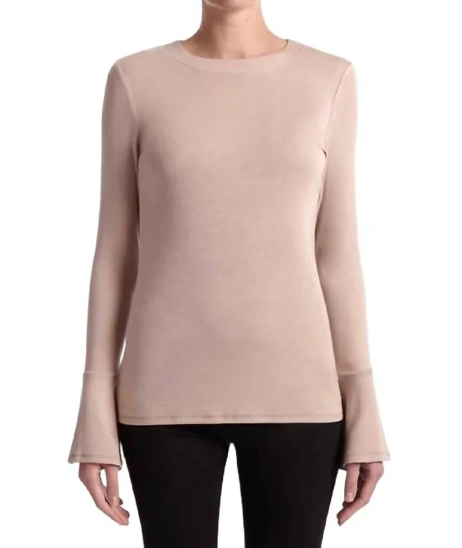 Affordable Women's Clothing Sale Online Polaris Top In Beige