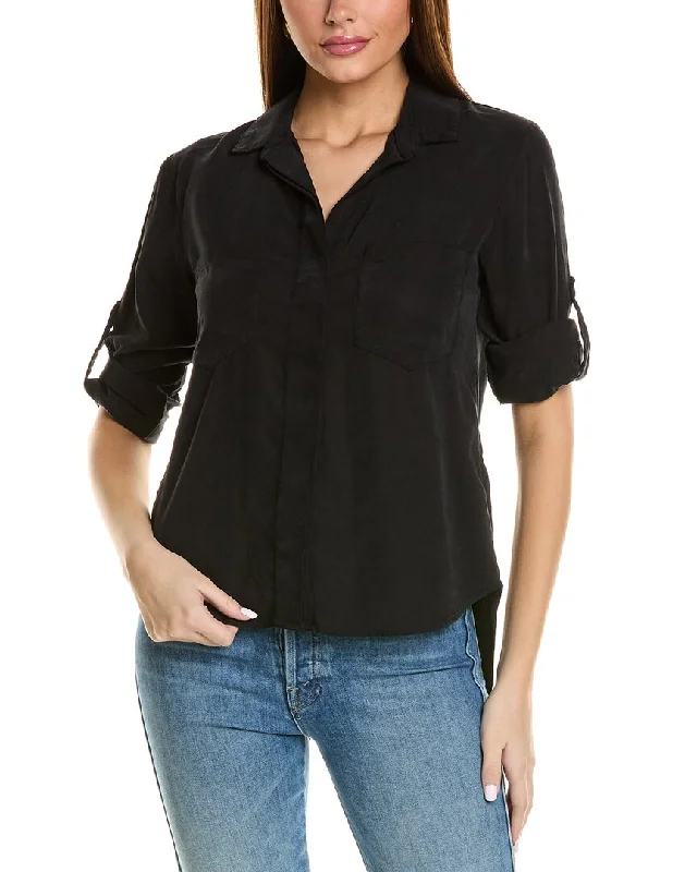 Chic Trends Unveiled Bella Dahl Split Back Button-Down Shirt