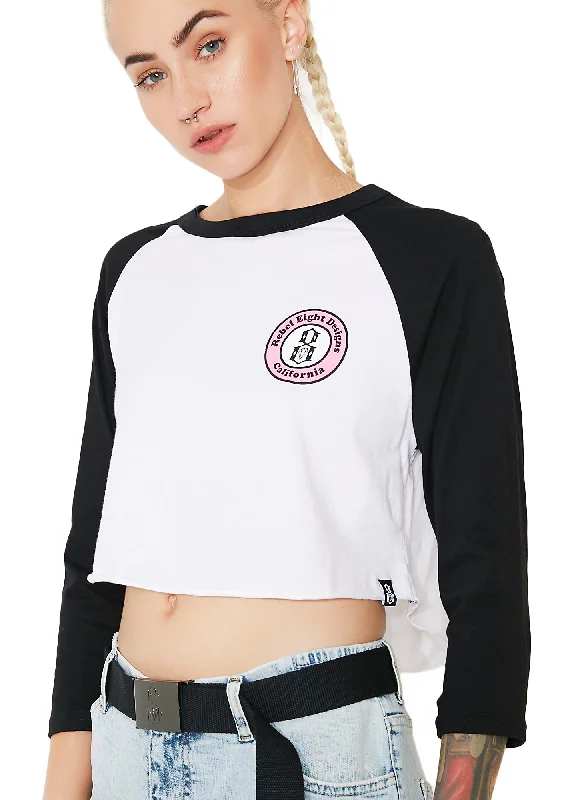 Stylish Dresses for Women REBEL8 Designs Cropped Raglan