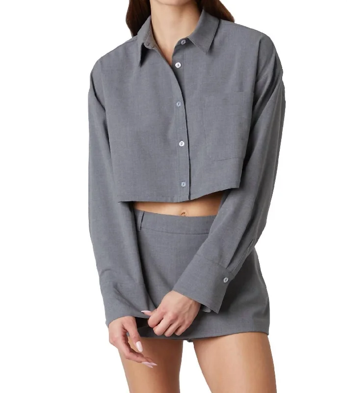 Fashion Sale Austin Shirt In Charcoal