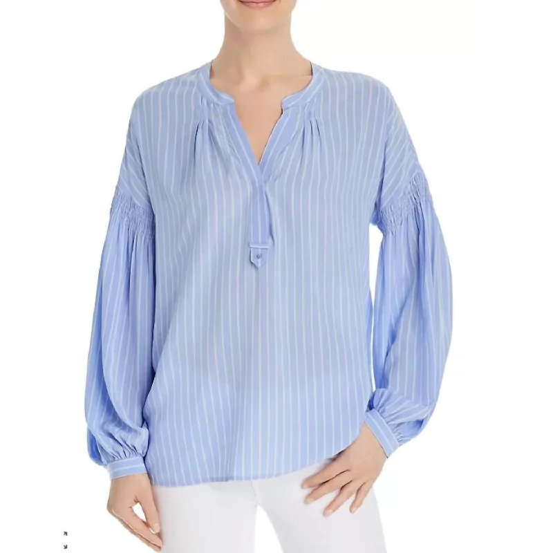 Women's Seasonal Fashion Trends Azabeth Top in Sunset Blue