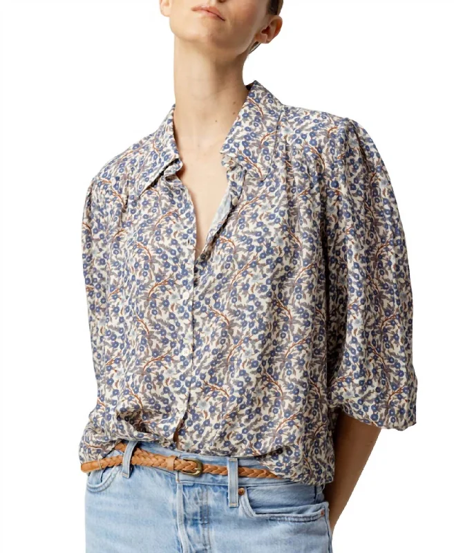 Fashion Forward, Function First Adaya Shirt In Sintra Floral