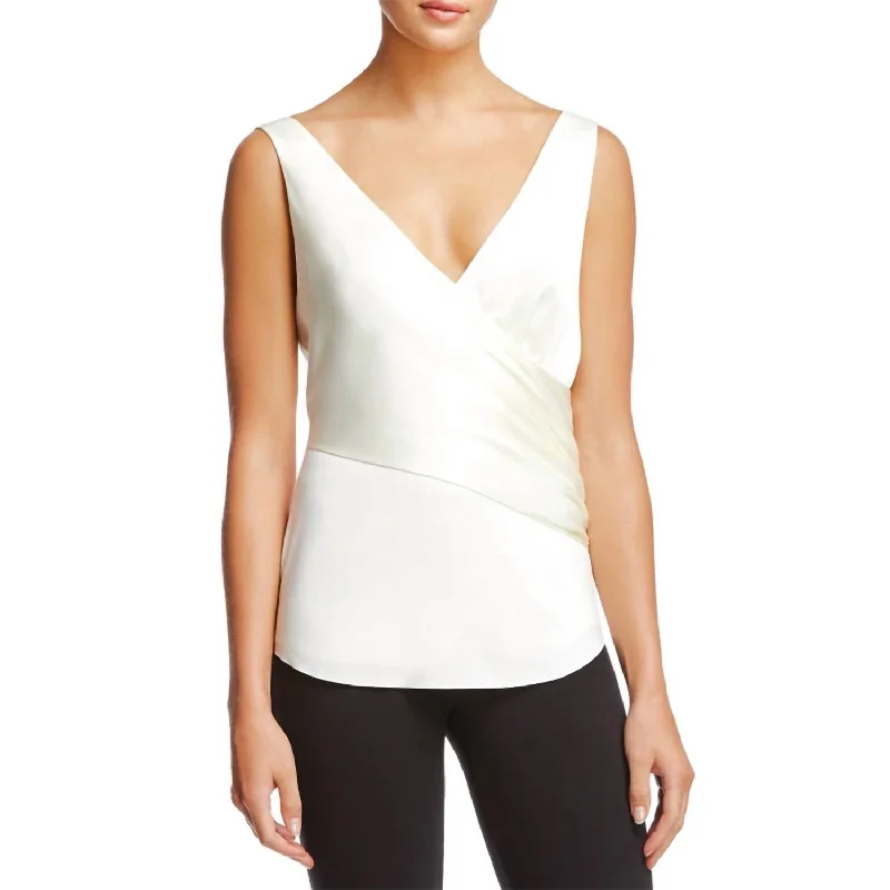 Chic Women's Clothing Online Aphrodite Top In White