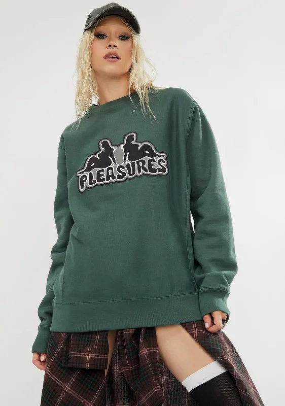 Weekend Sale Thicc Applique Premium Crewneck