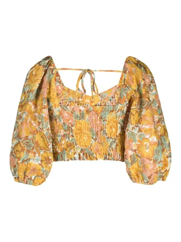 Best Online Boutiques For Women Alejandra Top In Junie Floral Print