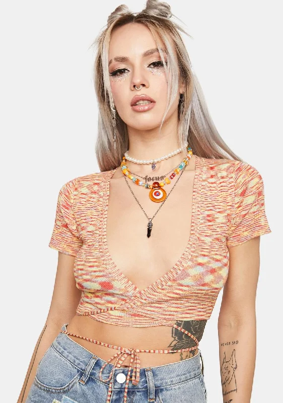 Clothing For Women Chasing The Sun Wrap Top