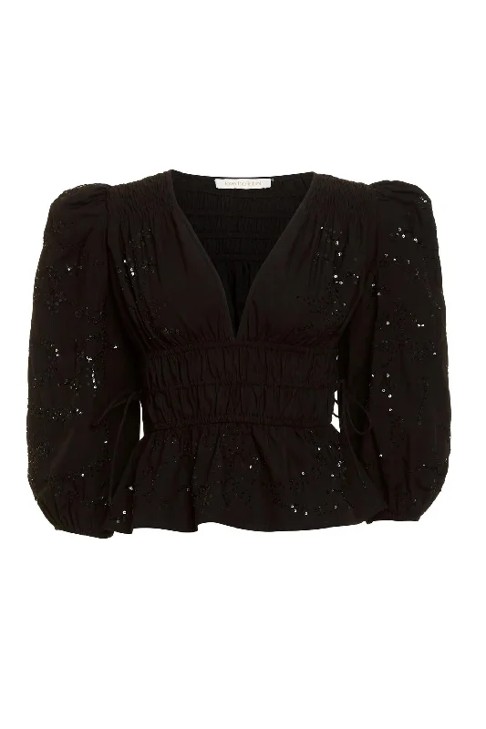 Trend Alert Elle Top In Black