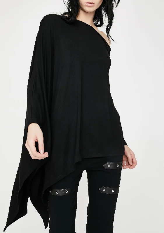 Colorful Clothing Nyx Asymmetric Top