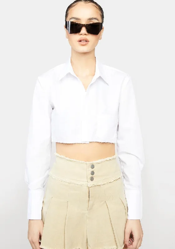 Women's Clothing Stores Bliss In The Building Cropped Shirt