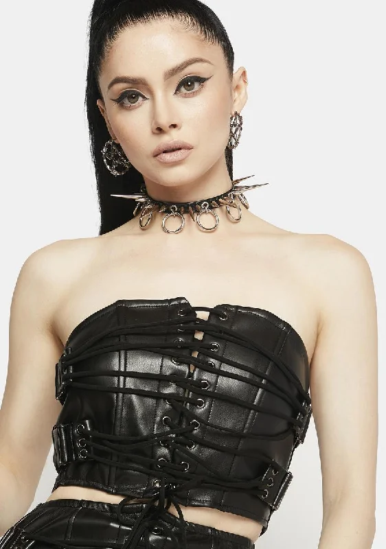 City Fashion Dark Cosmic Phenomena Tube Top